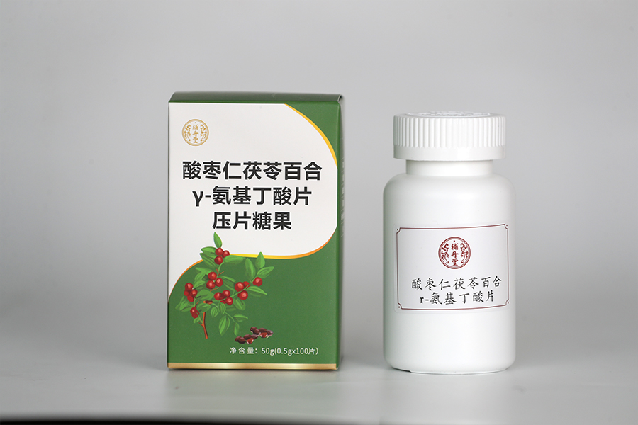 酸枣仁茯苓百合-氨基丁酸片压片糖果（辅丹堂）